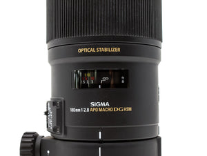 Sigma 180mm f/2.8 EX APO DG Macro OS HSM - Nikon Fit