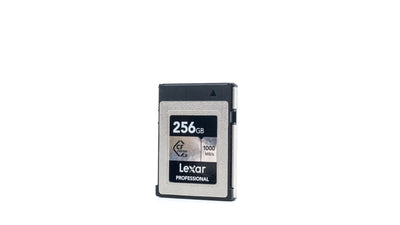 Carte CFexpress Type B Lexar Professional 256 Go 1000 Mo/s