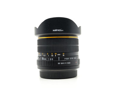 Walimex Pro 8mm f/3.5 CS Fisheye - Monture Sony A