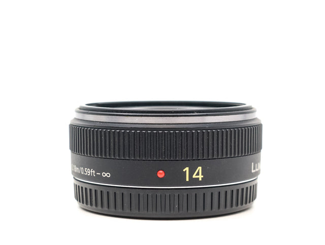 Panasonic Lumix G 14mm f/2.5 - segunda mano - excelente estado - foto principal - SKU 3784336 - Camera Market