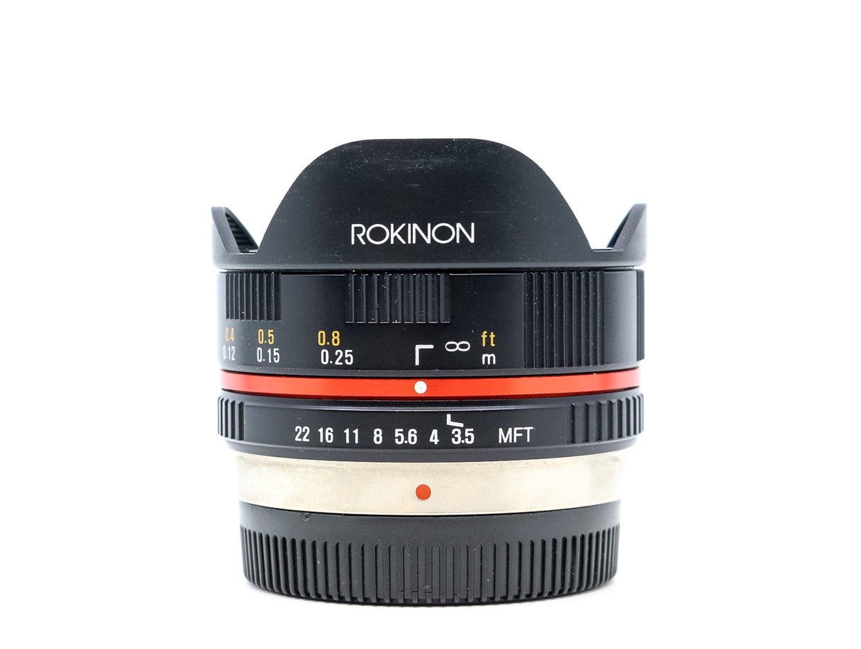 Rokinon 7.5mm f/3.5 UMC Fisheye - Micro Four Thirds Fit