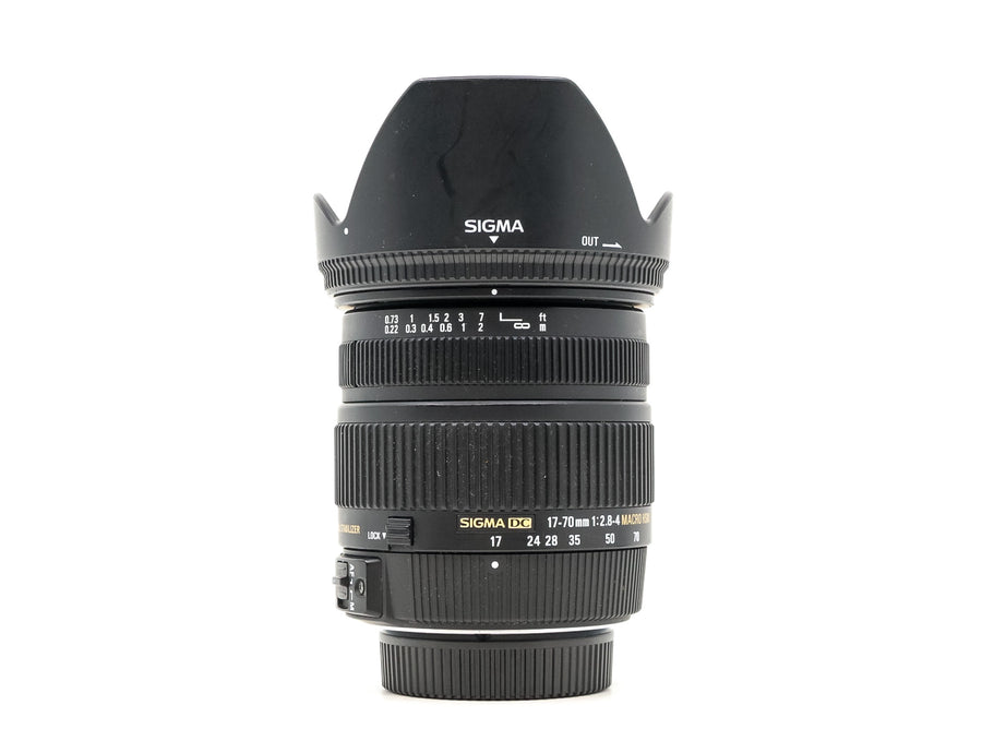 SIGMA · Sigma 17-70mm f/2.8-4 DC Macro OS HSM - Monture Nikon
