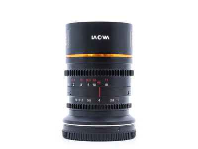 Venus Laowa 27mm T2.8 Nanomorph [Amber Flare] - Monture L