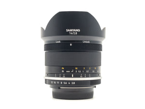 Samyang MF 14mm f/2.8 MK2 - Compatibile con Nikon 