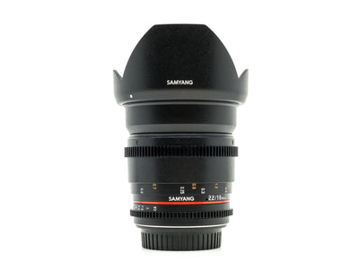 Samyang 16 mm T2.2 ED AS UMC CS II - Monture Canon EF