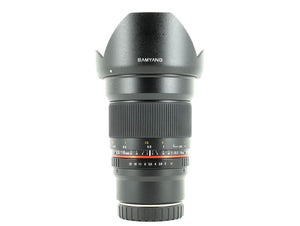 Samyang 16mm f/2 ED AS UMC CS - Canon EF-M Fit