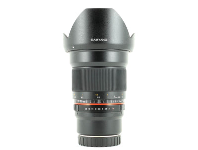 Samyang 16mm f/2 ED AS UMC CS - Monture Canon EF-M