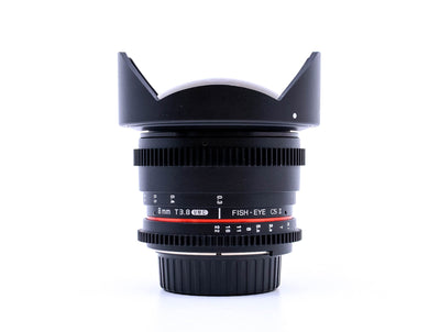 Walimex Pro 8mm T3.8 UMC CS Fisheye II - Monture Nikon