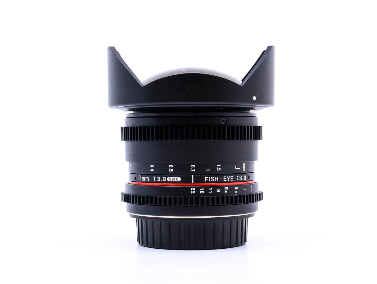 Walimex Pro 8mm T3.8 CS Fisheye II - Canon EF Fit