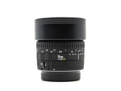 Sigma 15mm f/2.8 EX DG Fisheye - Monture Sigma SA
