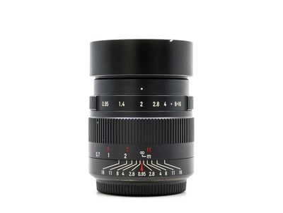 7Artisans 35mm f/0.95 - Monture Micro Four Thirds