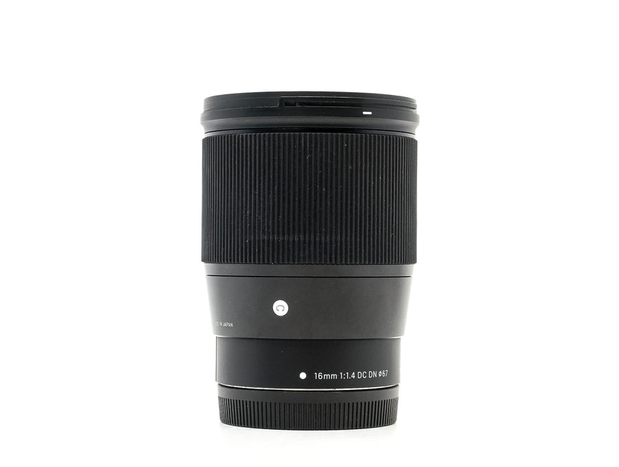 SIGMA · Sigma 16mm f/1,4 DC DN Contemporary - Monture Canon EF-M