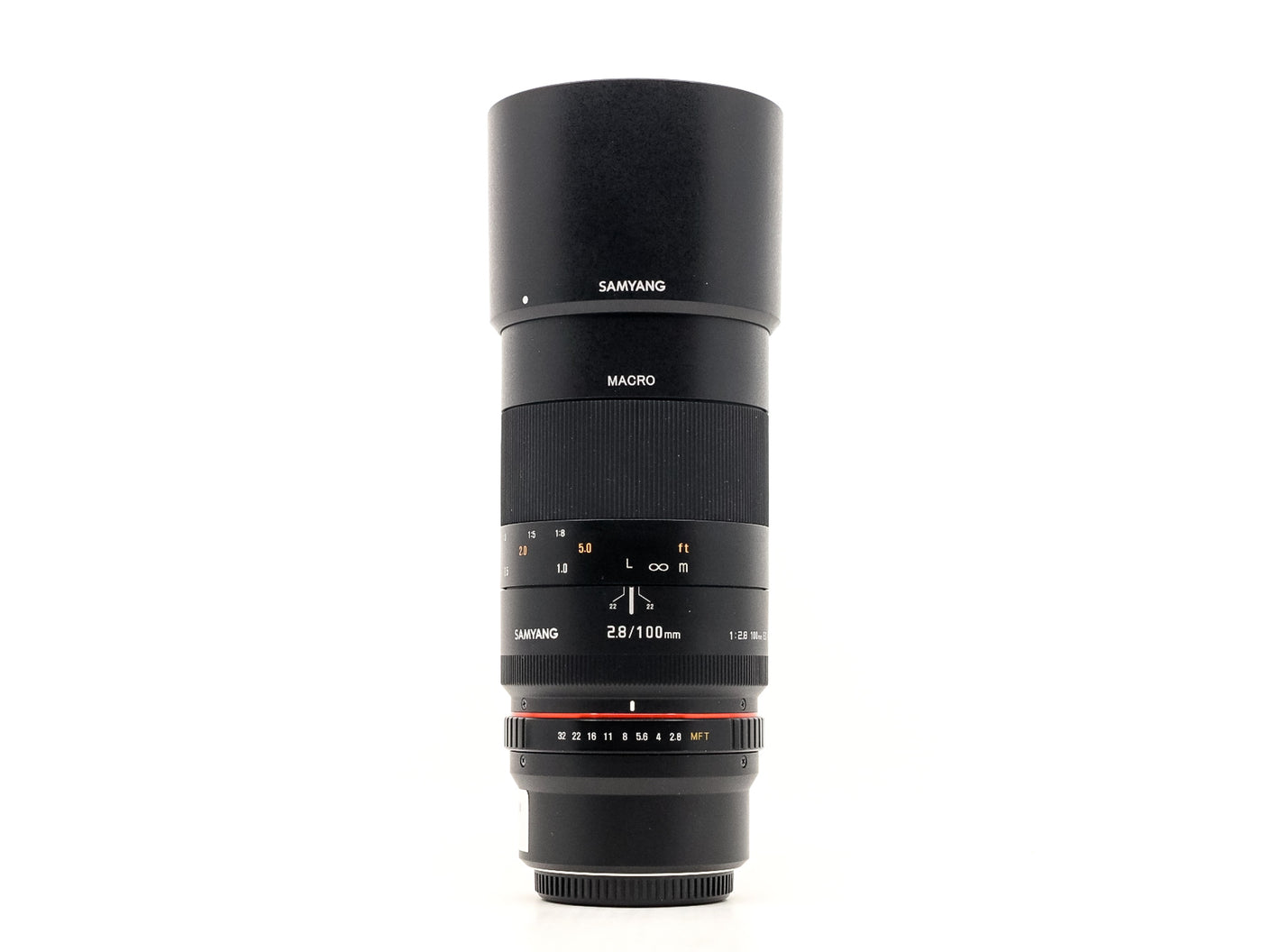 Samyang 100mm f/2,8 ED UMC Macro - Monture Micro Four Thirds · image principale