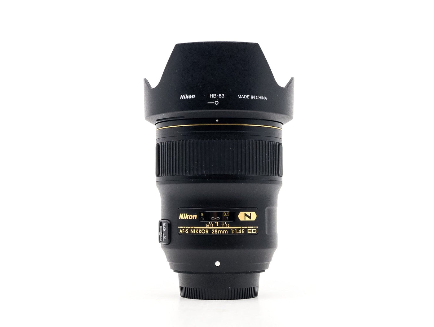 Achetez l'objectif Nikon AF-S Nikkor 28mm f/1.4E ED | Camera Market · image principale