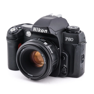 Nikon F80 + 50mm f1.8 AF Nikkor - Appareil Photo Argentique 35mm SLR Premium