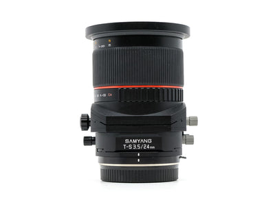 Samyang T-S 24mm f/3.5 ED AS UMC - Monture Canon EF