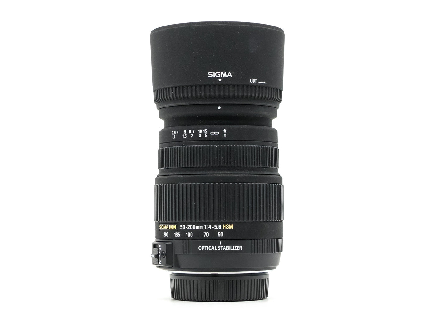 Sigma 50-200mm f/4-5,6 DC OS HSM - Monture Nikon · image principale
