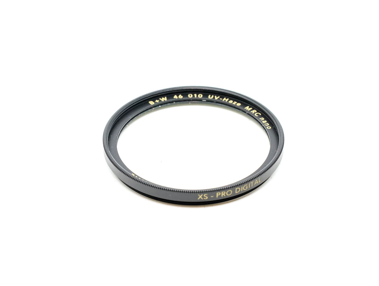 B+W 46mm XS-Pro Digital 010 UV-Haze MRC Nano Filter