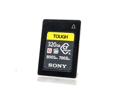 Sony 320 Go 800 Mo/s Carte CFexpress Type A Tough