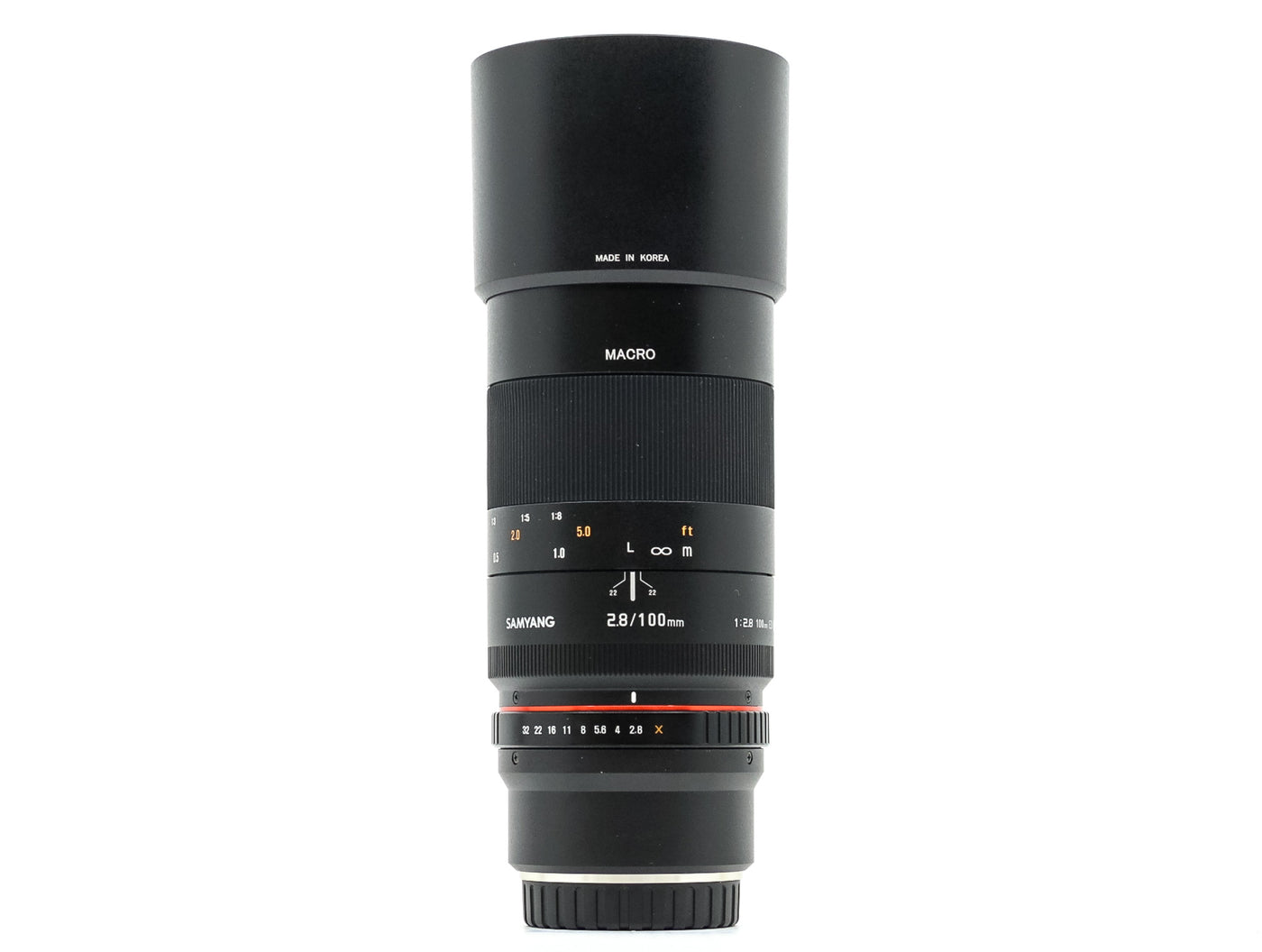 Samyang 100mm f/2,8 ED UMC Macro - Monture Fujifilm X · image principale