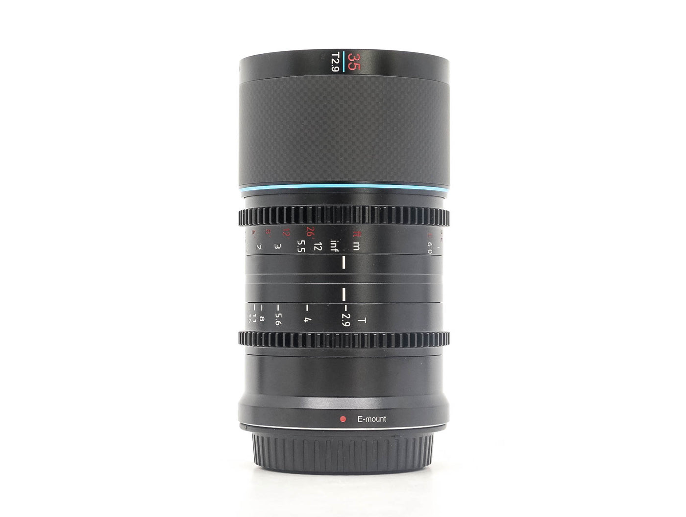 Sirui Saturn 35mm T2.9 1.6x Anamorphic [Blue Flare] - Sony FE Fit · imagen principal