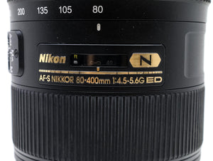 Nikon AF-S Nikkor 80-400mm f/4.5-5.6G ED VR