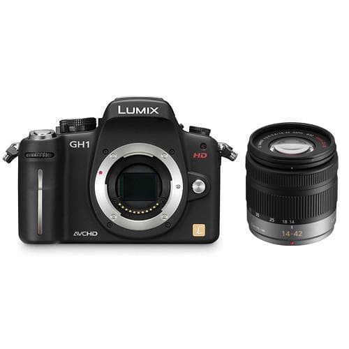 Lumix DMC-GH1 - Black + Panasonic Lumix G Vario 14-42mm f/3.5-5.6 f/3.5-5.6 · imagen principal