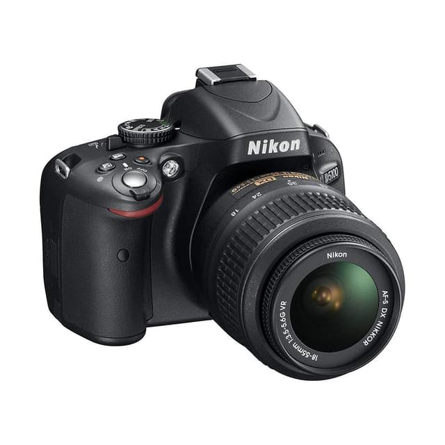 SLR D5100 - Black + Nikon AF-S Nikkor 18-55mm f/3.5-5.6G VR f/3.5-5.6