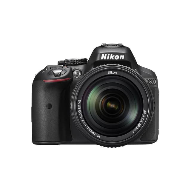 D5300 SLR - Black + Nikkor AF-S DX Nikkor 18-140mm f/3.5-5.6G ED VR f/3.5-5.6G · imagen principal