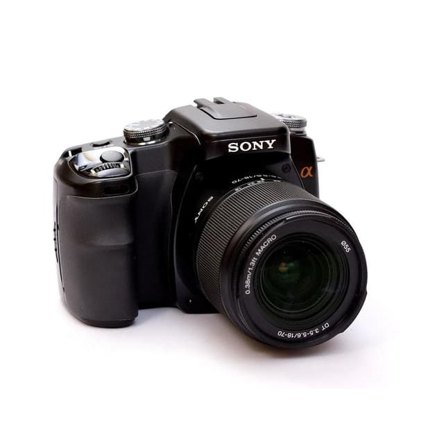 Alpha DSLR-A100 Reflex - Noir + Sony DT 18-200mm f/3.5-6.3 · image principale