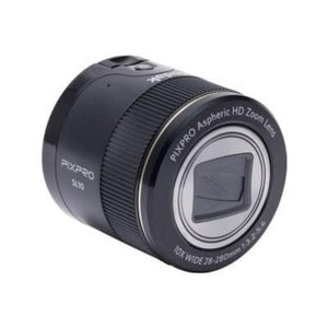 PixPro SL10 Compact Camera - Black + Kodak PixPro Aspheric HD Zoom Lens 28-280 mm f/3.2-5.6 f/3.2-5.6