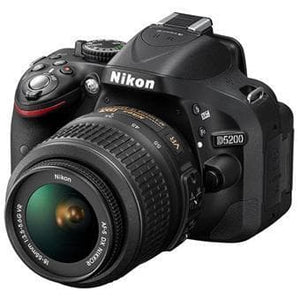 SLR D5200 - Black + Nikon AF-X DX Nikkor 18-55mm f/3.5-5.6GVR f/3.5-5.6