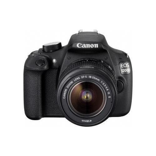 EOS 1200D SLR - Black + Canon EF-S 18-55mm f/3.5-5.6 III f/3.5-5.6  · main image