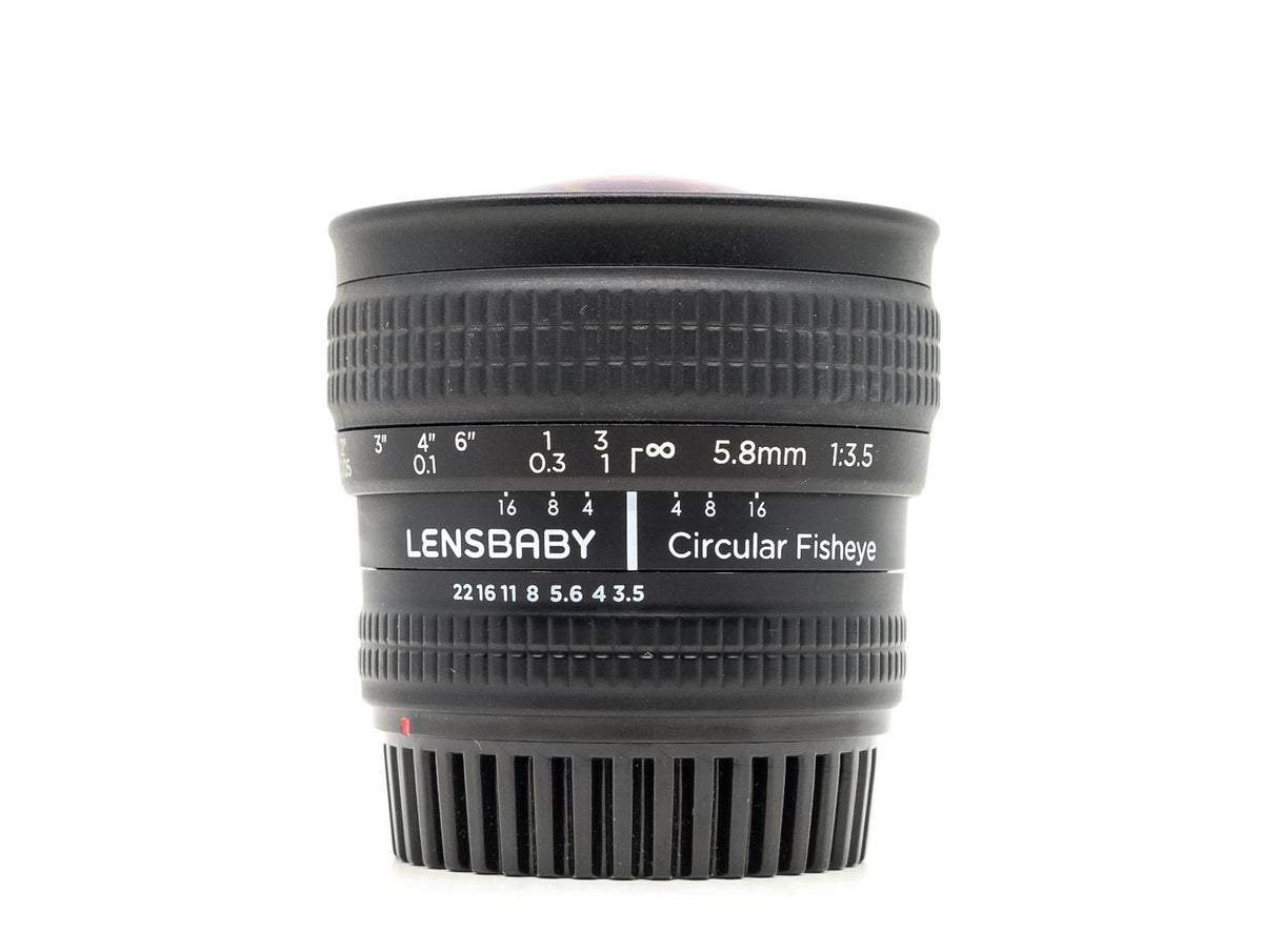 Lensbaby 5.8mm f/3.5 Circular Fisheye - Canon EF Fit · image principale
