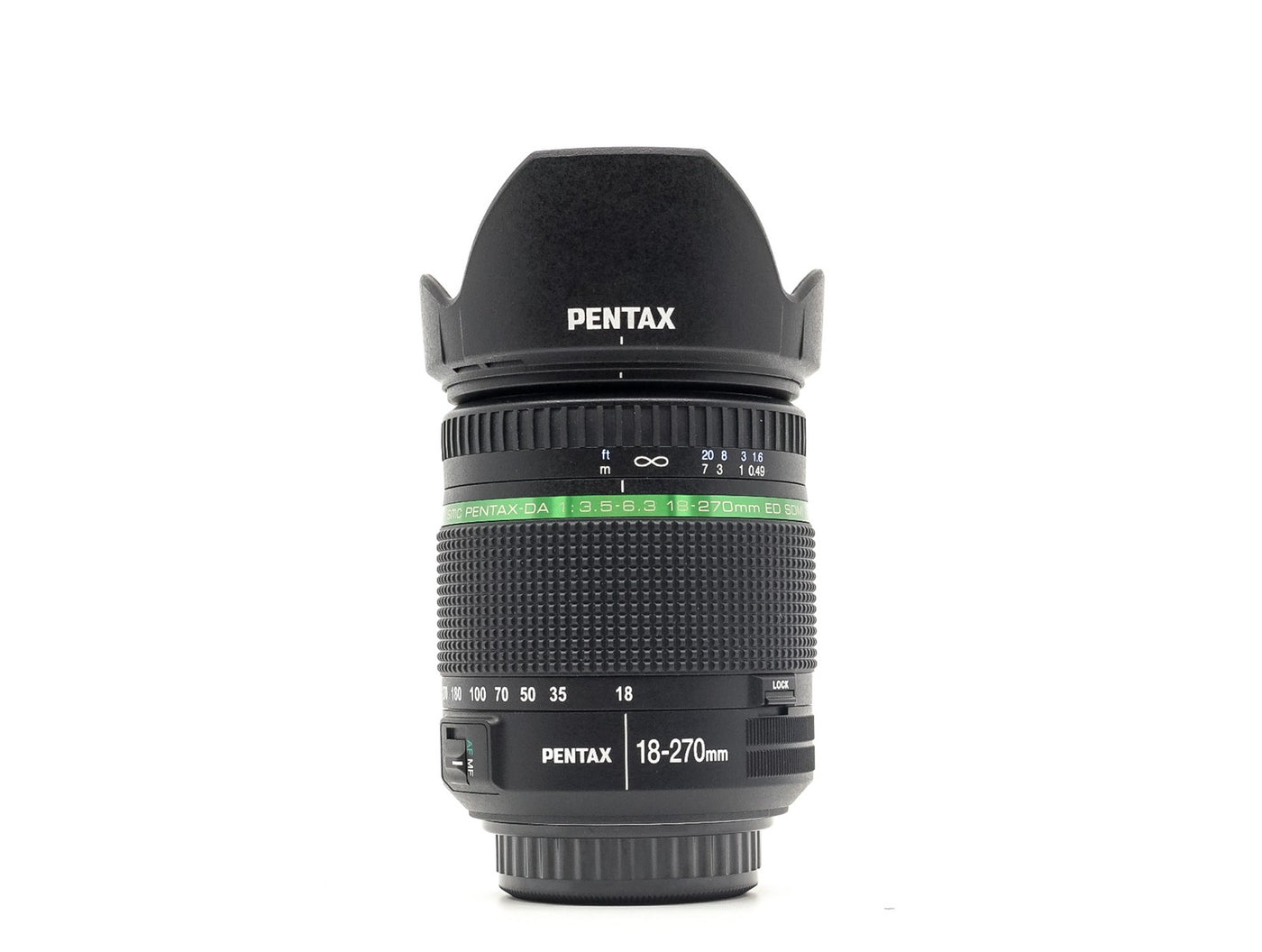 Pentax SMC Pentax-DA 18-270mm f/3.5-6.3 ED SDM · image principale