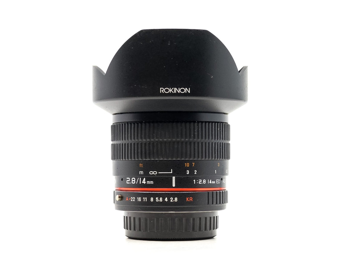 Rokinon 14mm f/2.8 IF ED UMC - Pentax Fit · image principale