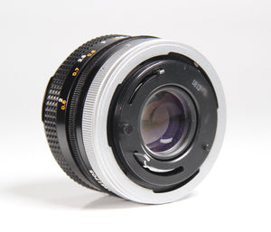 Canon FD 50mm 1:1.8 S.C. Lunghezza focale fissa solo per telecamere analogiche