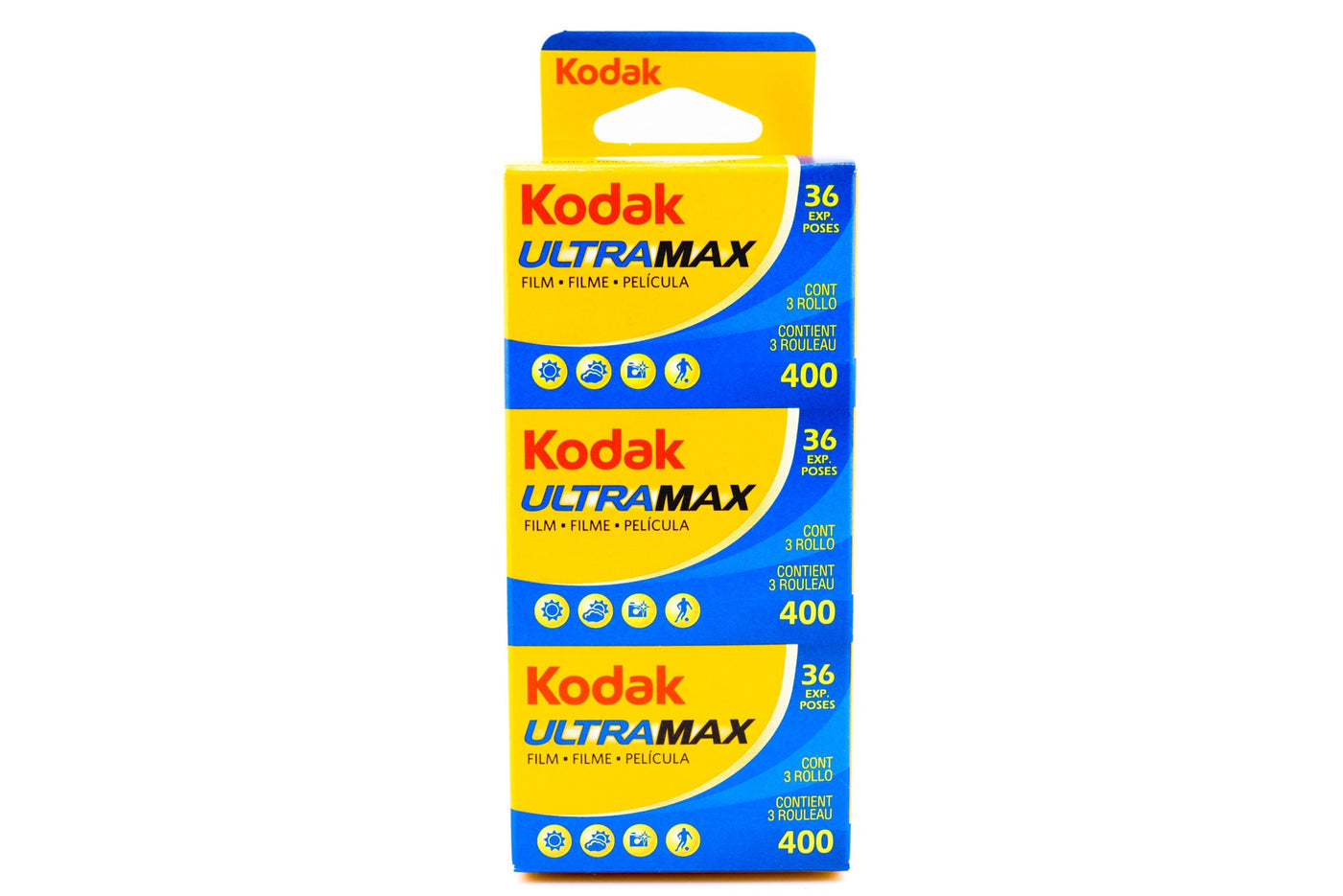 Kodak Ultramax 400 (35mm) 36 poses, lot de 3 · main image