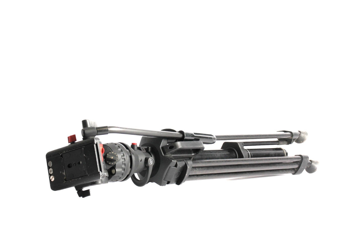 Sachtler Hot Pod CF 10 Carbon Fibre Tripid with DV 12 SB Head · image principale