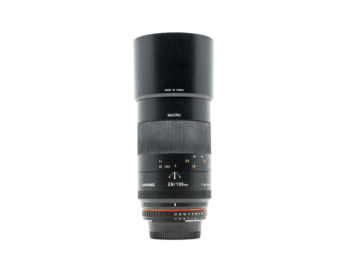 Samyang 100mm f/2.8 ED UMC Macro - Nikon Fit · image principale