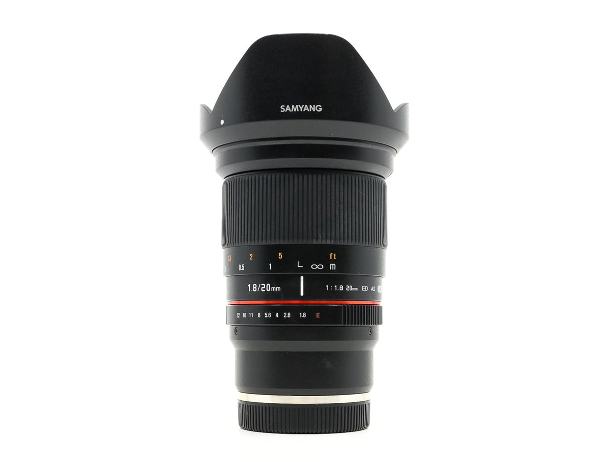 Samyang 20mm f/1.8 ED AS IF UMC - Sony A Fit · image principale