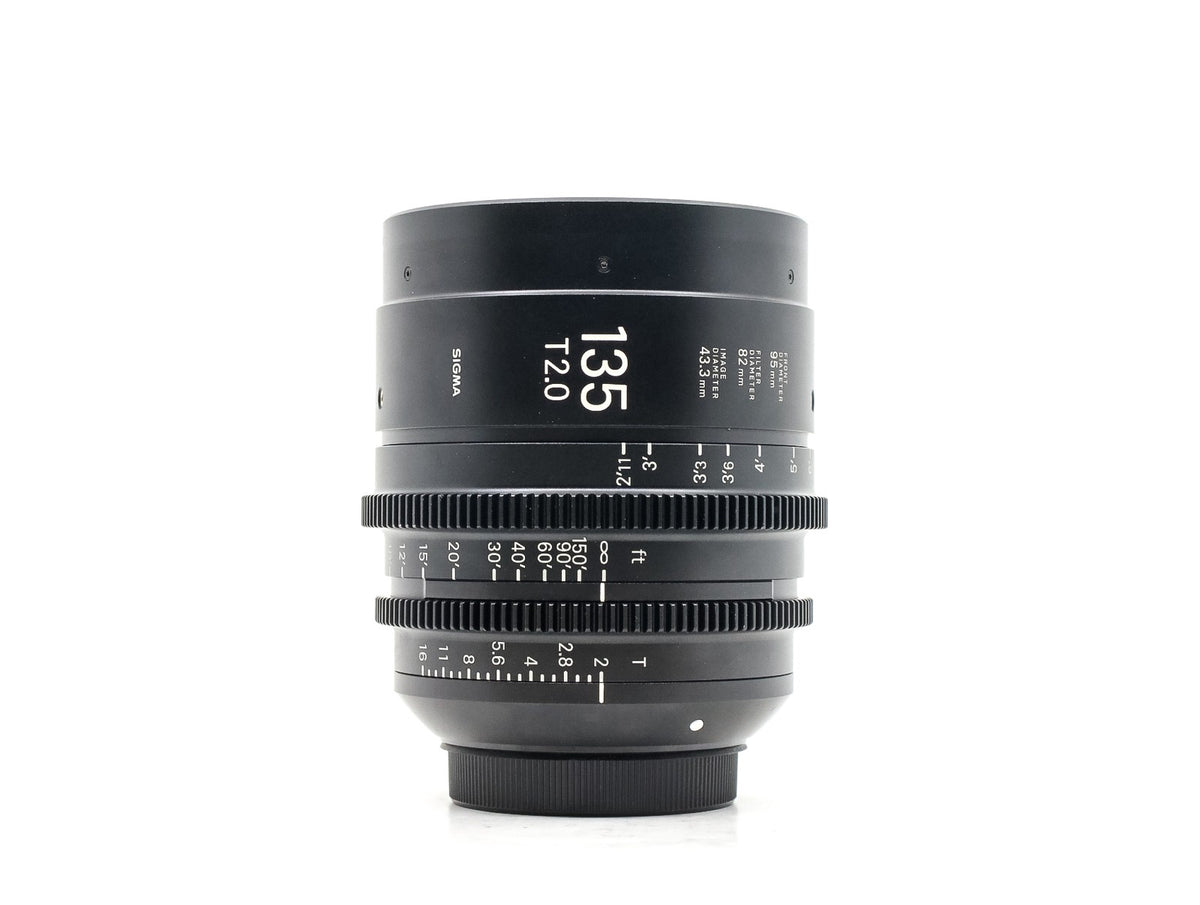 Sigma 135mm T2 FF High Speed - Canon EF fit · image principale