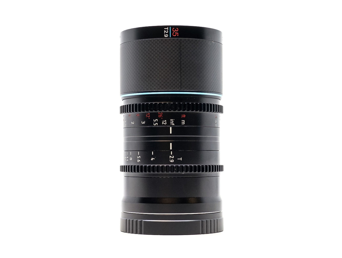 Sirui Saturn 35mm T2.9 1.6x Anamorphic [Blue Flare] - DL Fit · image principale