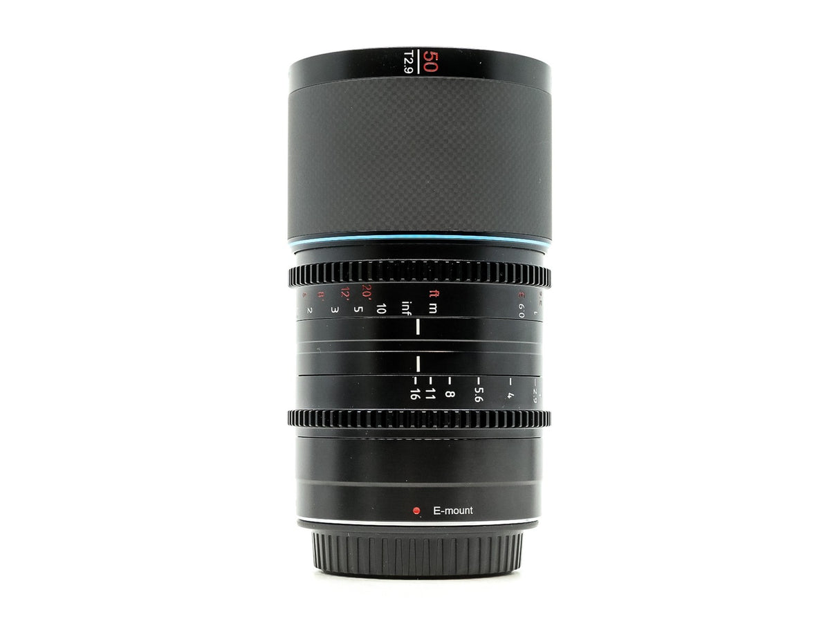 Sirui Saturn 50mm T2.9 1.6x Anamorphic [Neutral Flare] - Sony FE Fit · image principale