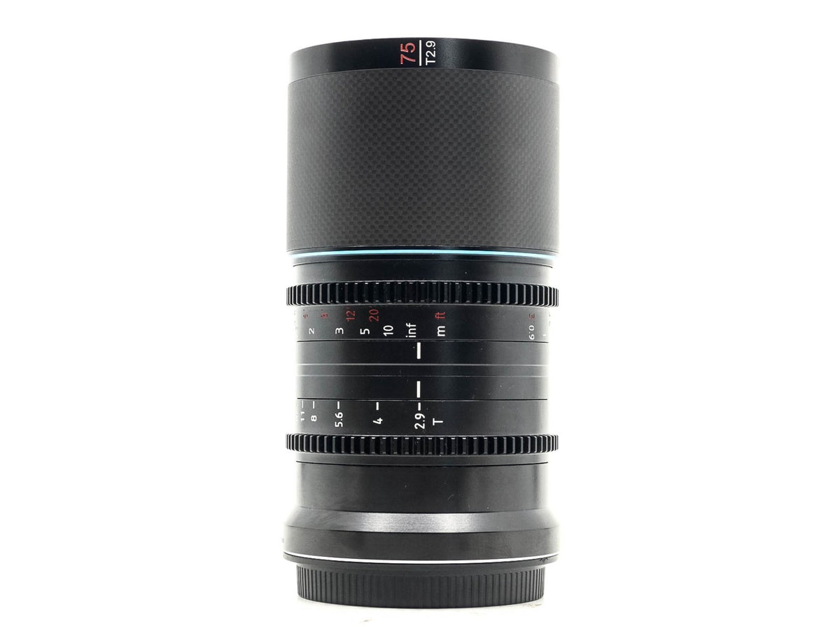 Sirui Saturn 75mm T2.9 1.6x Anamorphic [Neutral Flare] - Nikon Z Fit · image principale