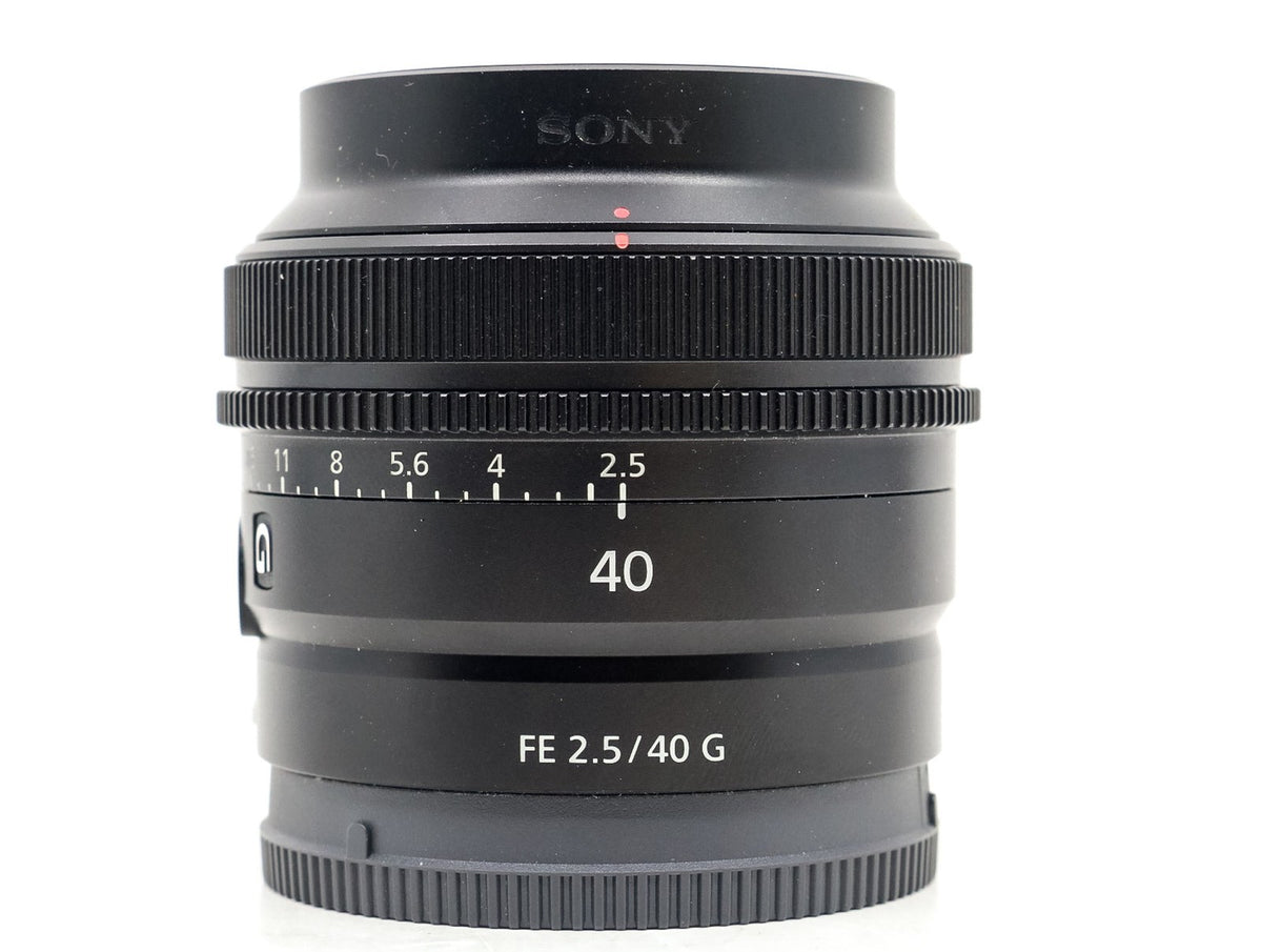 Sony FE 40mm f/2.5 G · image principale