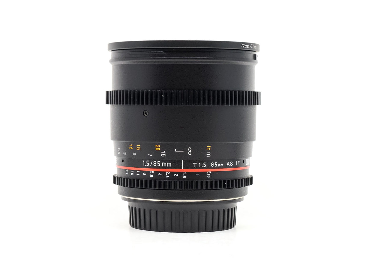 Samyang 85mm T1.5 AS UMC II - Canon EF Fit