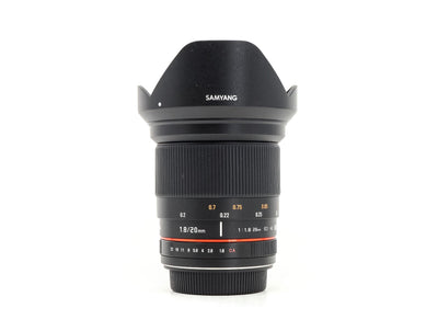 Samyang 20mm f/1.8 ED AS IF UMC - Monture Canon EF
