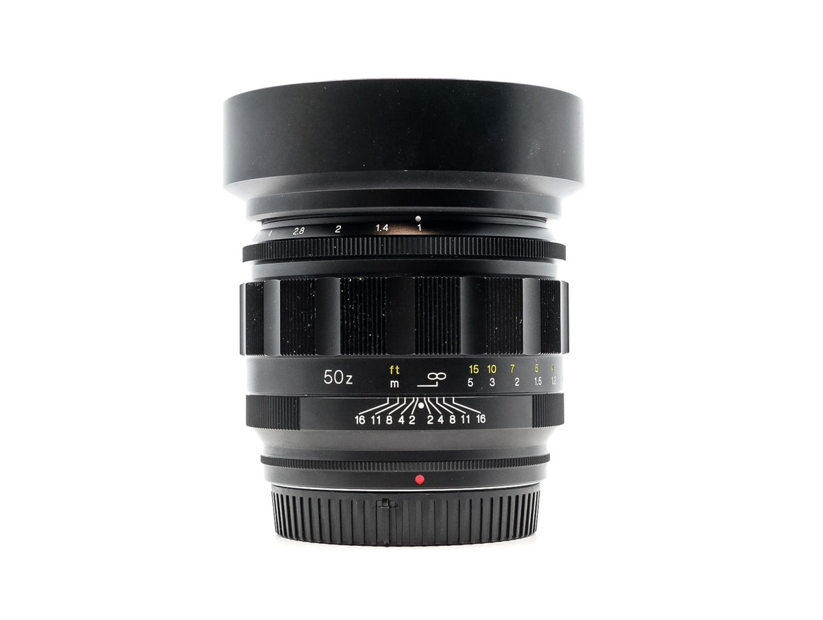 Voigtlander Nokton 50mm f/1.0 - Nikon Z Fit · image principale