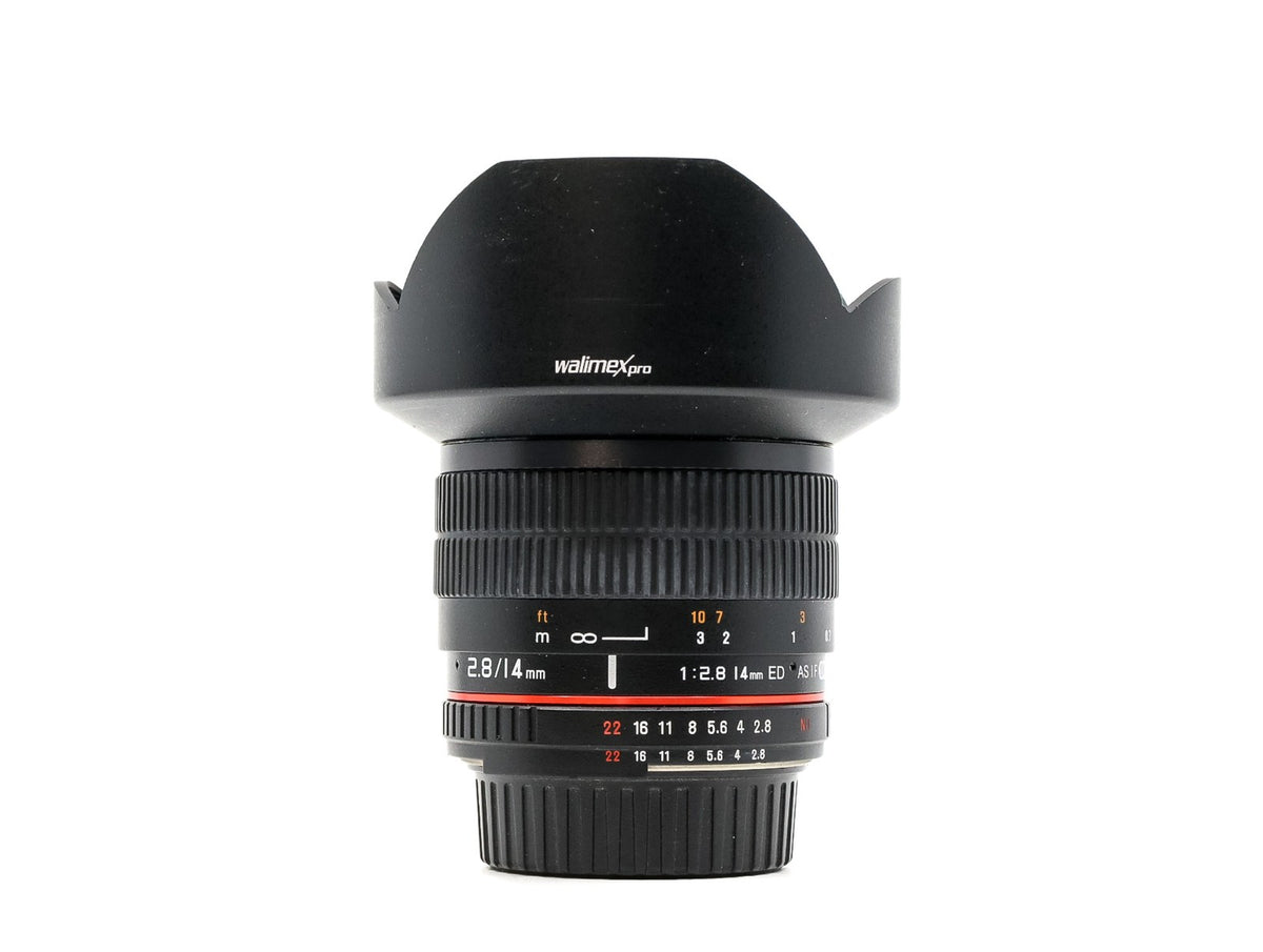 Walimex Pro 14mm f/2.8 ED AS IF UMC AE - Nikon Fit · image principale